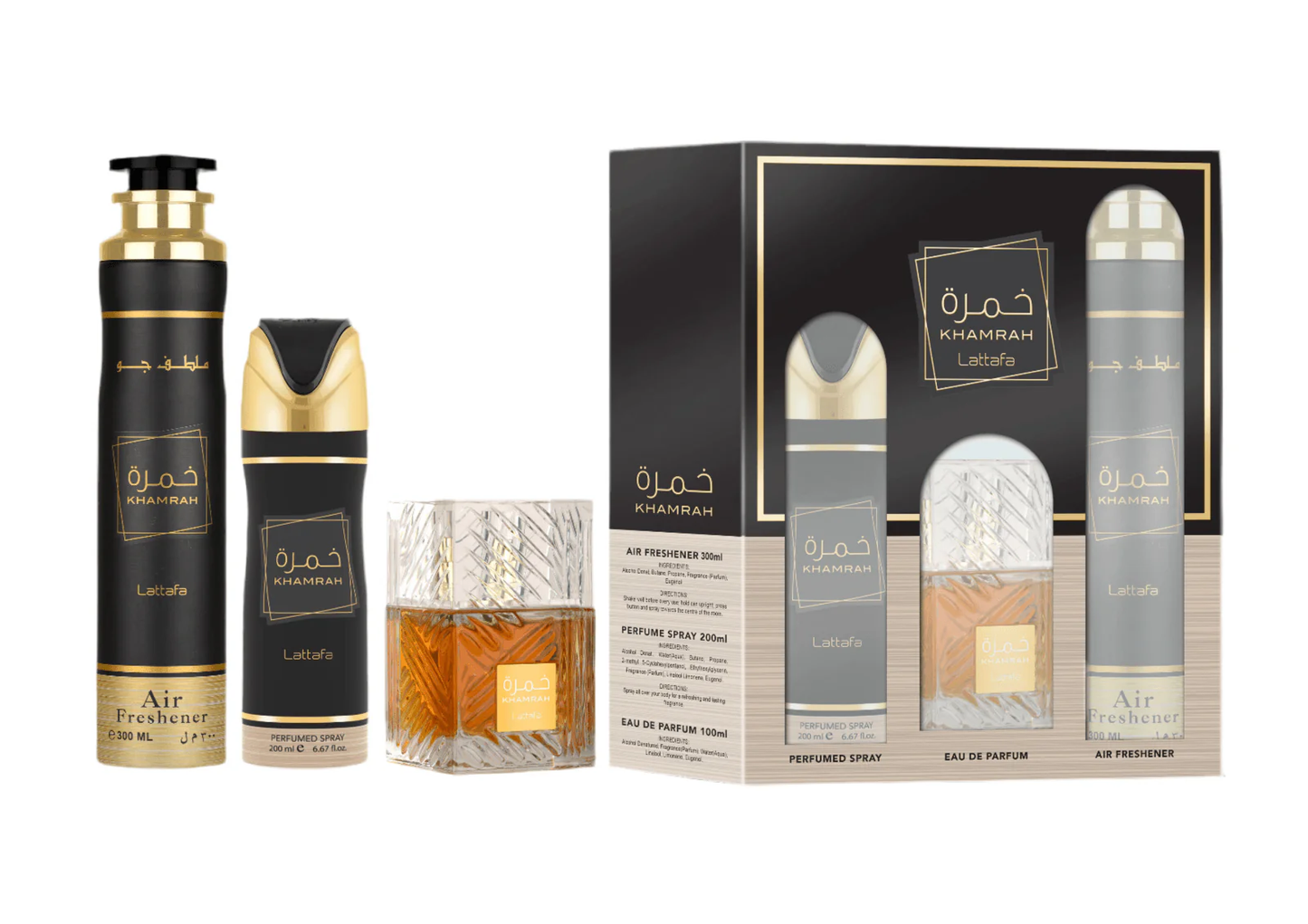 Coffret Khamrah - Lattafa