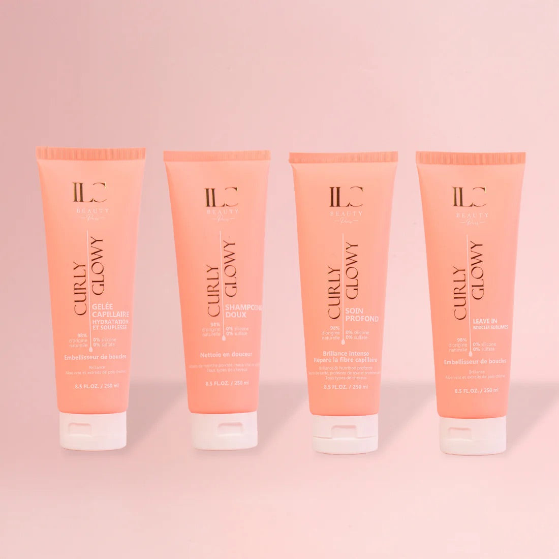 ROUTINE CHEVEUX BOUCLÉS GLOWY CURLY - ILC BEAUTY