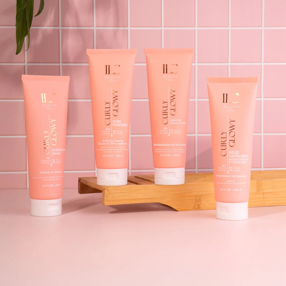 ROUTINE CHEVEUX BOUCLÉS GLOWY CURLY - ILC BEAUTY