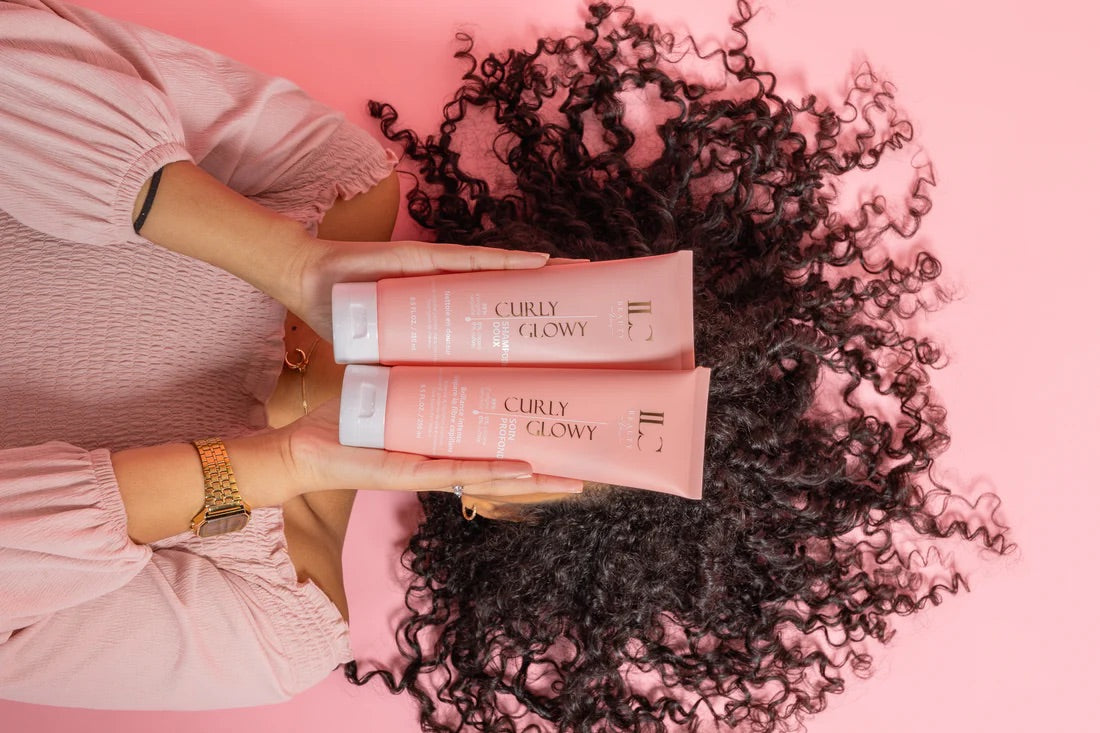SOIN PROFOND CHEVEUX BOUCLÉS, ONDULÉS, FRISÉS GLOWY CURLY - ILC BEAUTY