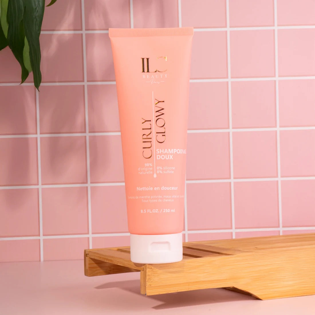 SHAMPOING POUSSE GLOWY CURLY - ILC BEAUTY